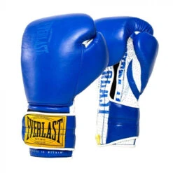Everlast 1910 Classic Hook & Loop Sparring Gloves Blue