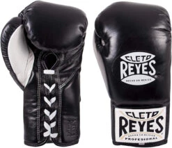 Cleto Reyes Pro Fight Boxing Gloves Black