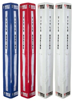 TITLE Boxing Pro Corner Cushions V3.0 – Set Of 4 -Boxing Shop CCP3S RD WH BL 02