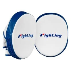 Fighting Freedom Leather Focus Mitts 28 Fighting Freedom Leather Focus Mitts -Boxing Shop FLFM2 WH 2
