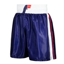 Fighting Professional Boxing Trunks -Boxing Shop FPST BL WH 2