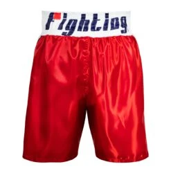 Fighting Professional Boxing Trunks -Boxing Shop FPST RD WH 3