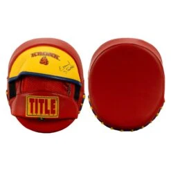 Emanuel Steward's KRONK Boxing Gym Leather Punch Mitts -Boxing Shop KNKPM 1