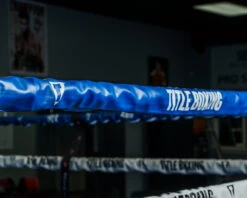 TITLE Boxing Pro Vinyl Zippered Rope Cover (Set Of 4) -Boxing Shop RCPRO4BL 1