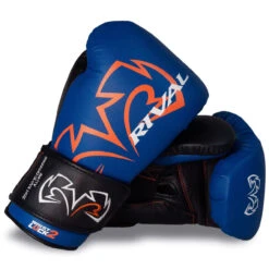 RIVAL RS11V Evolution Sparring Boxing Gloves Blue