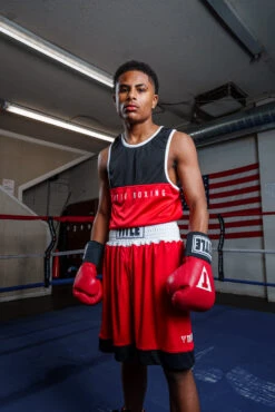 TITLE Boxing Border Reversible Amateur Competition Set -Boxing Shop RTABS9RD 1