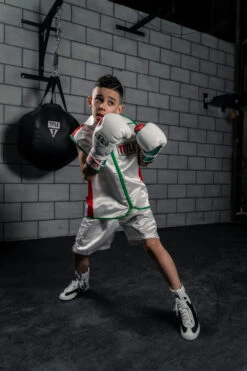 TITLE Boxing Sleeveless Ring Vest -Boxing Shop SSTVWH RD GN