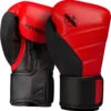 Hayabusa T3 Boxing Gloves Red/Black -Boxing Shop T3 BGloves All Red 2019 Main Image Rev1b.png 76518.1593334707