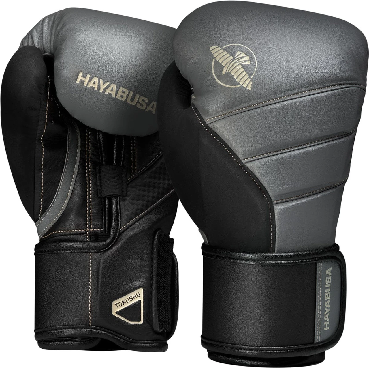 Hayabusa T3 Boxing Gloves Charcoal/Black 3 Hayabusa T3 Boxing Gloves Charcoal/Black