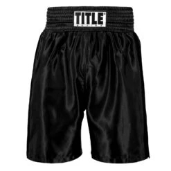 TITLE Boxing Edge Boxing Trunks 2.0 -Boxing Shop TBTC2 BK BK 2