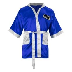 TITLE Boxing Pro Fingertip Robe 2.0 -Boxing Shop TSRF2 BL WH 1