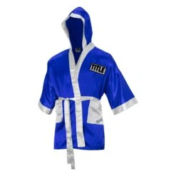 TITLE Boxing Pro Fingertip Robe 2.0 -Boxing Shop TSRF2 BL WH 2