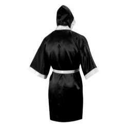 TITLE Boxing Pro Full Length Robe 3.0 -Boxing Shop TSRFL3 BK WH 3
