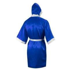 TITLE Boxing Pro Full Length Robe 3.0 -Boxing Shop TSRFL3 BL WH 3