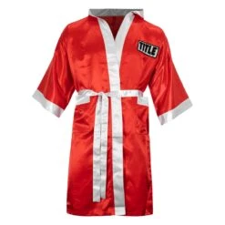 TITLE Boxing Pro Full Length Robe 3.0 -Boxing Shop TSRFL3 RD WH 1