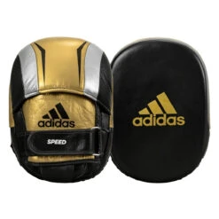 Adidas Speed 550 Micro Focus Mitts 18 Adidas Speed 550 Micro Focus Mitts -Boxing Shop adisp550fm bk gd sv 1 2