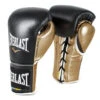 Everlast POWERLOCK Laced Training Gloves Black/Gold -Boxing Shop blackgld 31424.1593275073