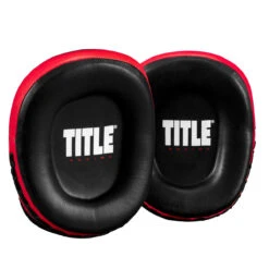 TITLE Boxing Leather Combination Focus Mitts 2.0 -Boxing Shop cbfpm2 3