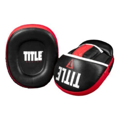 TITLE Boxing Leather Combination Focus Mitts 2.0 -Boxing Shop cbfpm2 4