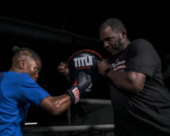 TITLE Classic Round Punch Shield V2 -Boxing Shop cpsh2 rdbk