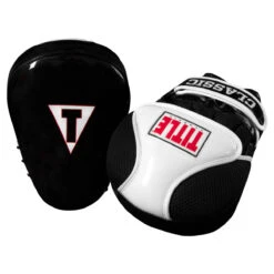 TITLE Classic Pro-Style Trainer’s Mitts -Boxing Shop cpstm 4