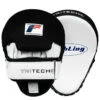 Fighting Tri-Tech Curved Mitts -Boxing Shop fsppm wh bk 1 5