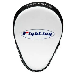 Fighting Tri-Tech Curved Mitts -Boxing Shop fsppm wh bk 2 2