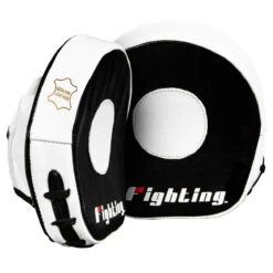 Fighting Tri-Tech Micro Mitts 11 Fighting Tri-Tech Micro Mitts -Boxing Shop fstmm bk wh 3