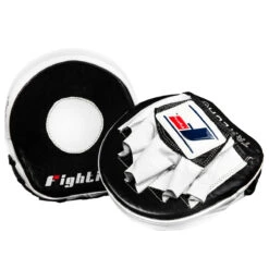 Fighting Tri-Tech Micro Mitts 12 Fighting Tri-Tech Micro Mitts -Boxing Shop fstmm bk wh 4