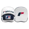 Fighting Force Micro Leather Punch Mitts -Boxing Shop ftgmpm wh bl bk 1