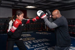 TITLE Boxing Gel World Contoured Punch Mitts -Boxing Shop gcppm