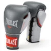 Everlast Powerlock Pro Fight Boxing Gloves Grey/Red -Boxing Shop grey 2 54056.1593277013
