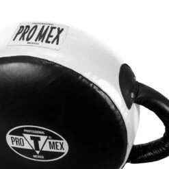Pro Mex Accuracy Leather Pro Punch Shield 2.0 -Boxing Shop pmappsl2 bk wh 2