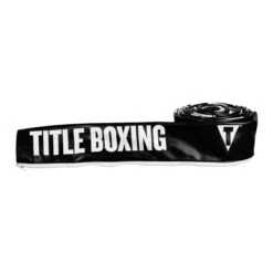 TITLE Boxing Professional Vinyl Zippered Rope Covers -Boxing Shop prcpro3 bk 1