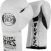 Cleto Reyes Official Pro Fight Boxing Gloves White -Boxing Shop reyes wh 1 2 02705.1656541209