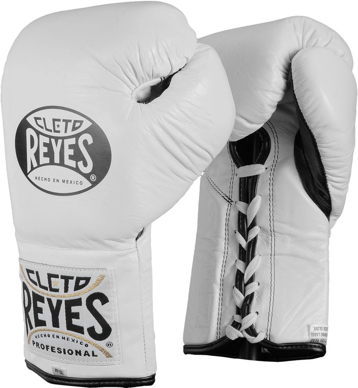 Cleto Reyes Official Pro Fight Boxing Gloves White 3 Cleto Reyes Official Pro Fight Boxing Gloves White