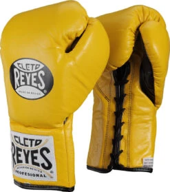 Cleto Reyes Official Pro Fight Gloves Brilliant Yellow