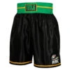 WBC By TITLE Boxing Professional Boxing Trunks -Boxing Shop wbcbt bk gn 1